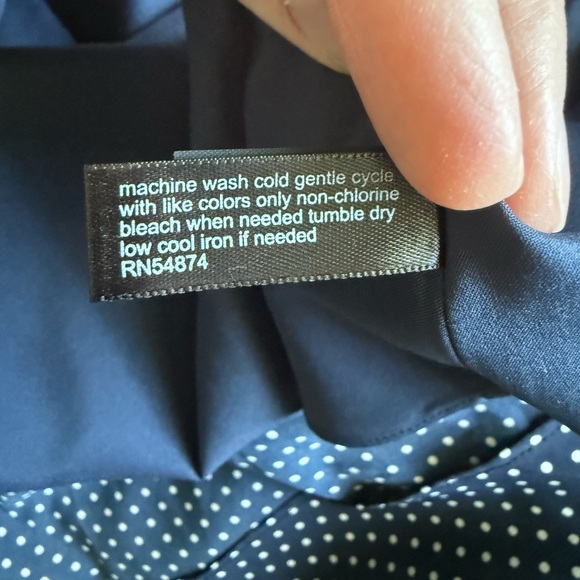 NWT Women’s The Limited Sleeveless Polka Dot Dress - Picture 5 of 6